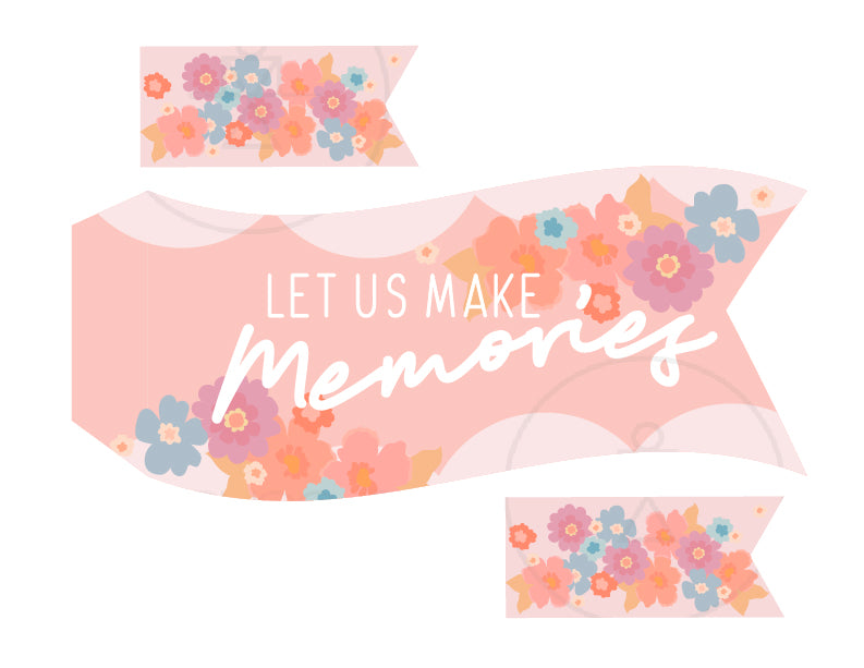 Spring Break / Birthday Party Tags & Flags (Vol.2)