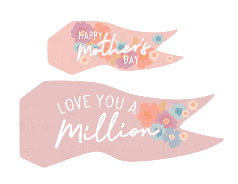 Mother's Day Tags and Flags (Vol.2)