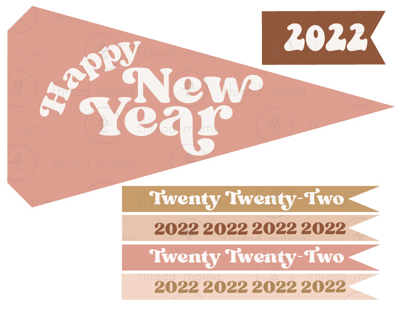 UPDATED!! New Year's Eve Tags and Flags - (Vol.3)