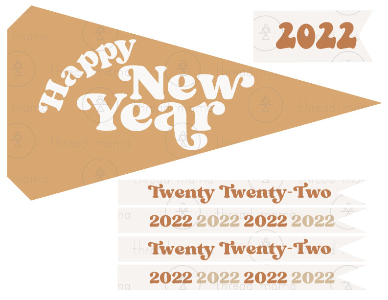 UPDATED!! New Year's Eve Tags and Flags - (Vol.3)