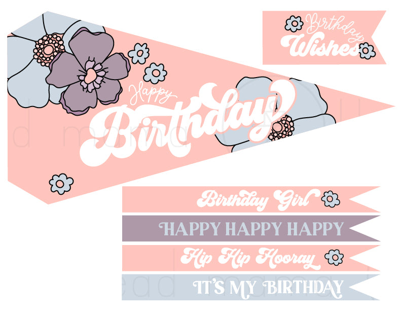 Vinyl Birthday Party Printables