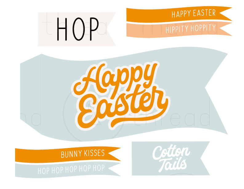 Easter Tags & Flags (Vol.2)