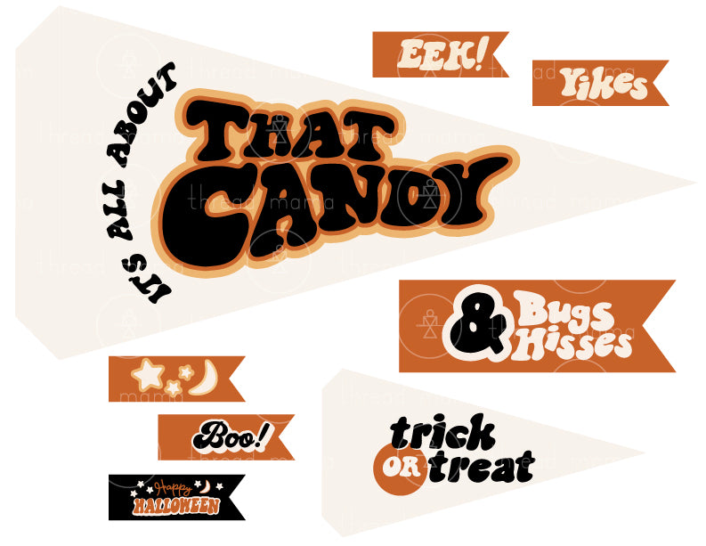 Halloween Printables (Vol.1) - Orange