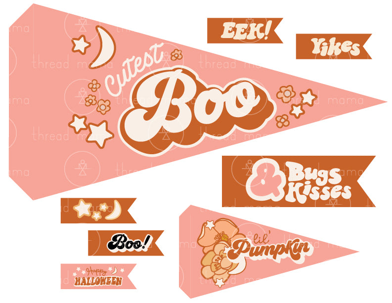 Halloween Printables (Vol.1) - Pink