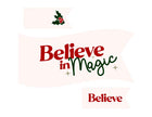 Holiday Tags and Pennants - Green