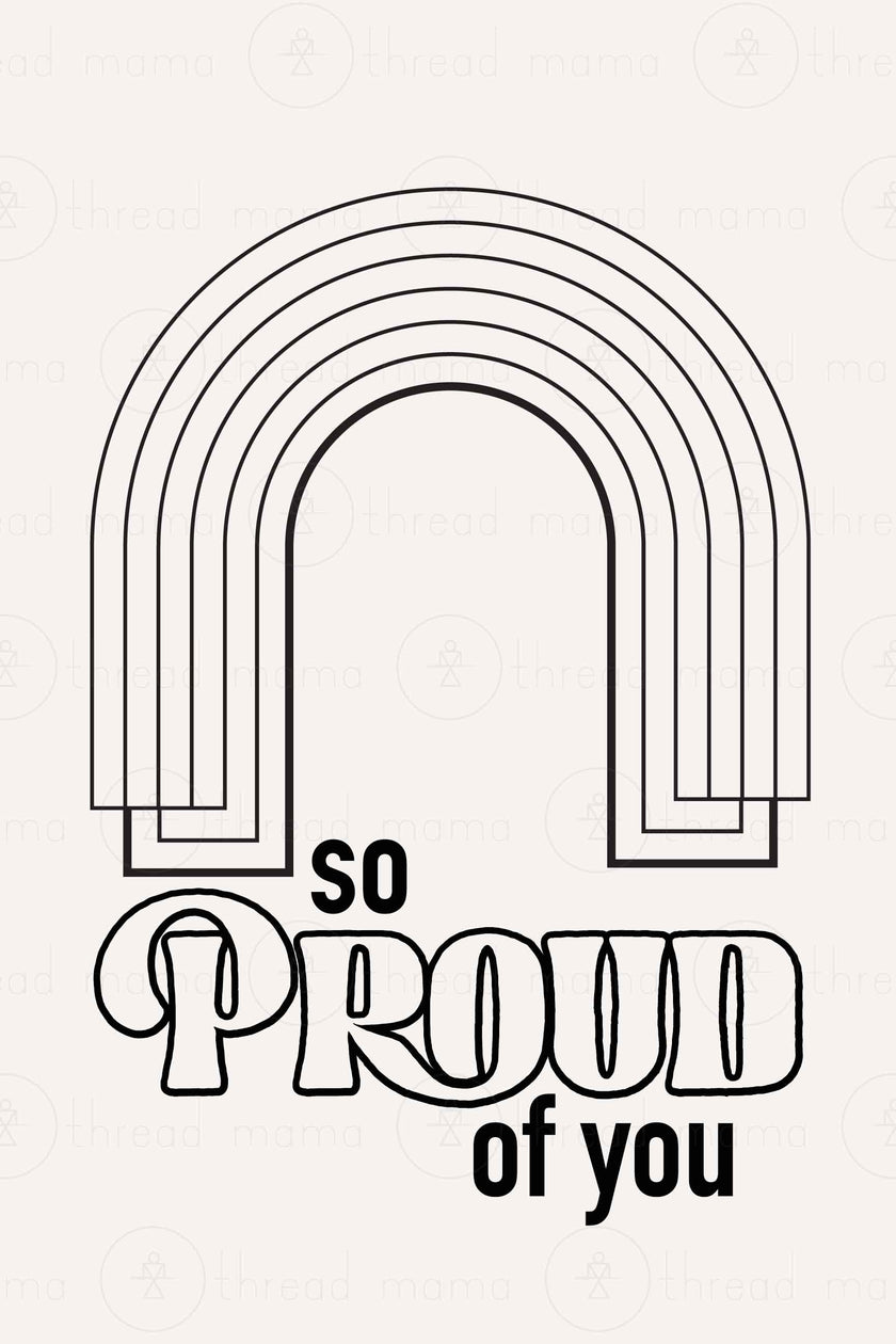 Proud of You Collection (Printable Poster)