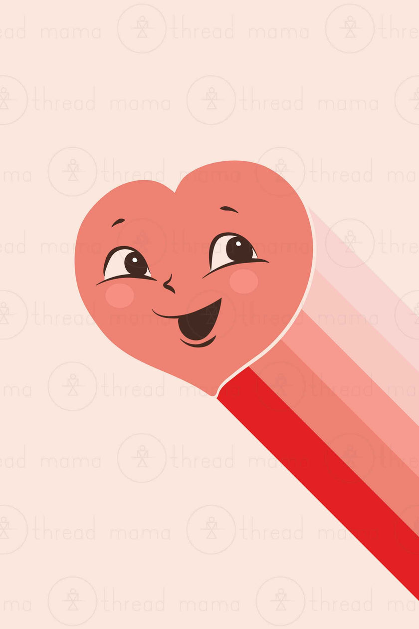 Rainbow Heart (Printable Poster Collection)