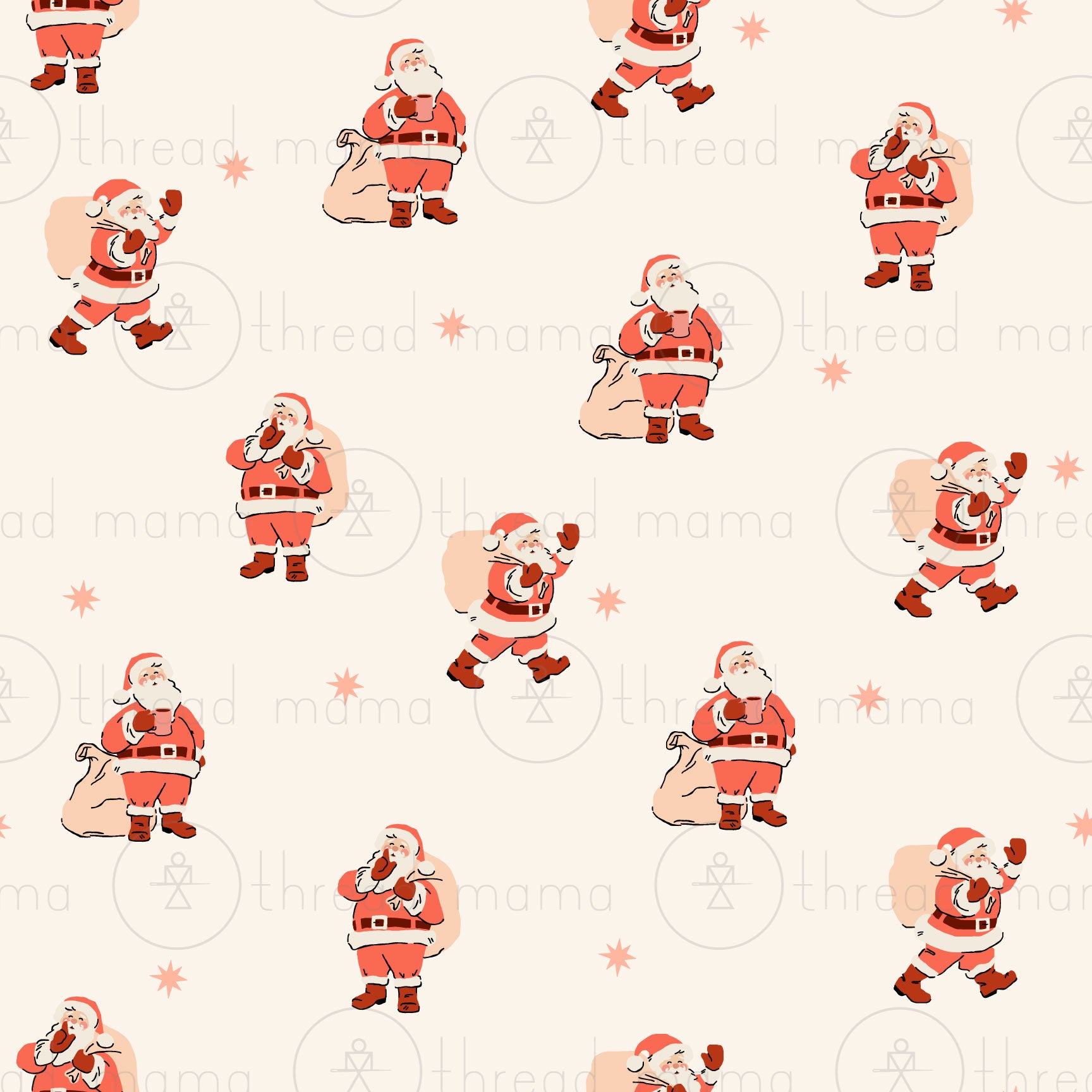 Repeating Pattern 256 - Set (Seamless) – Thread Mama