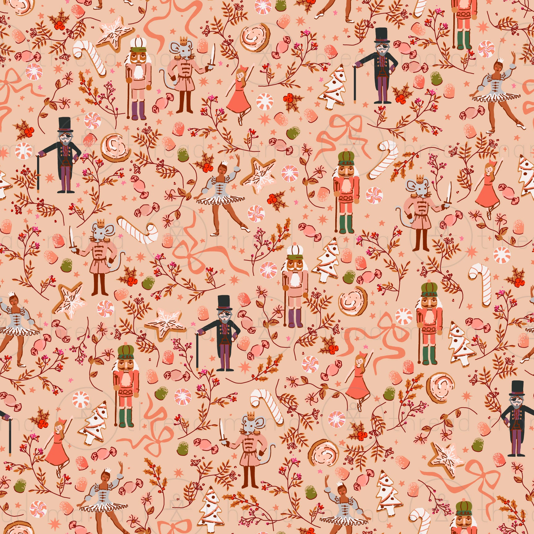 Repeating Patterns Threading Repeating Pattern 265 - Set (Seamless) – Thread Mama