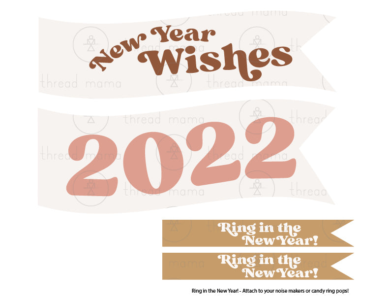 UPDATED!! New Year's Eve Tags and Flags - (Vol.3)