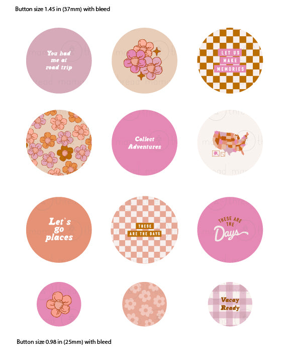 Road Trip - Tags and Flags (Set)