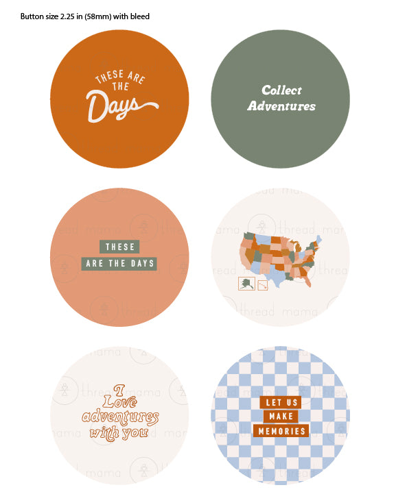 Road Trip - Tags and Flags (Set)