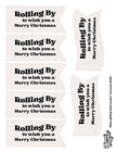Christmas Gift Basket Tags