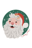 Santa Portrait (Printable Poster)