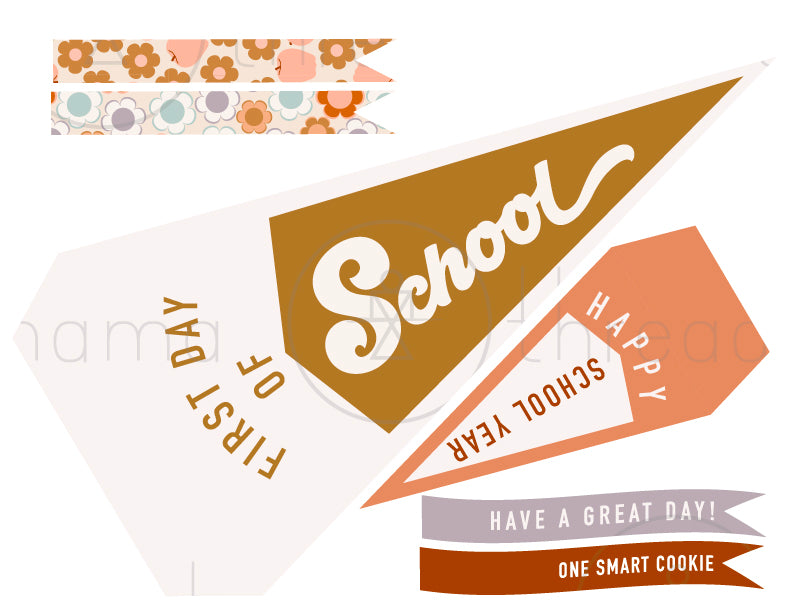 Back to School Tags and Flags (Vol.2)