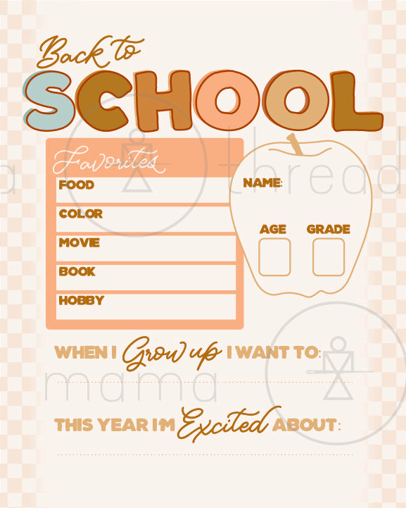 Back to School Tags and Flags (Vol.2)