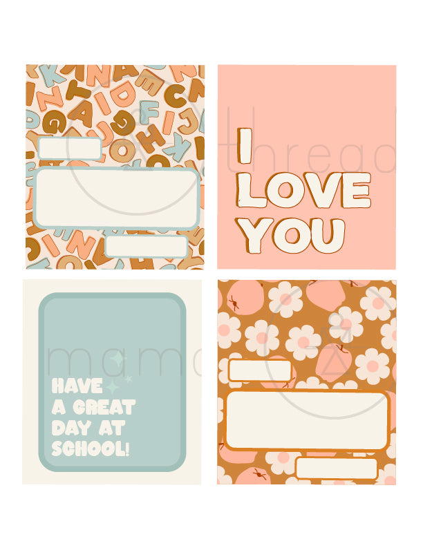 Back to School Tags and Flags (Vol.2)