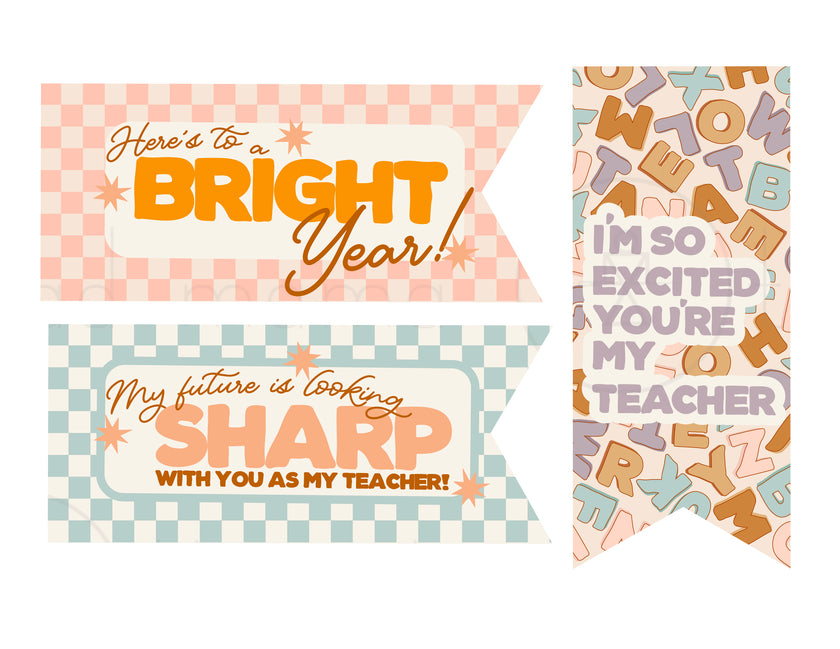 Back to School Tags and Flags (Vol.2)