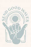 Send Good Waves Collection (Printable Poster)