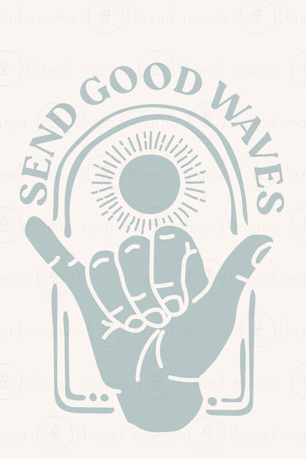 Send Good Waves Collection (Printable Poster)