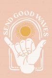Send Good Waves Collection (Printable Poster)