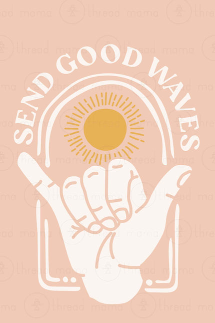 Send Good Waves Collection (Printable Poster)