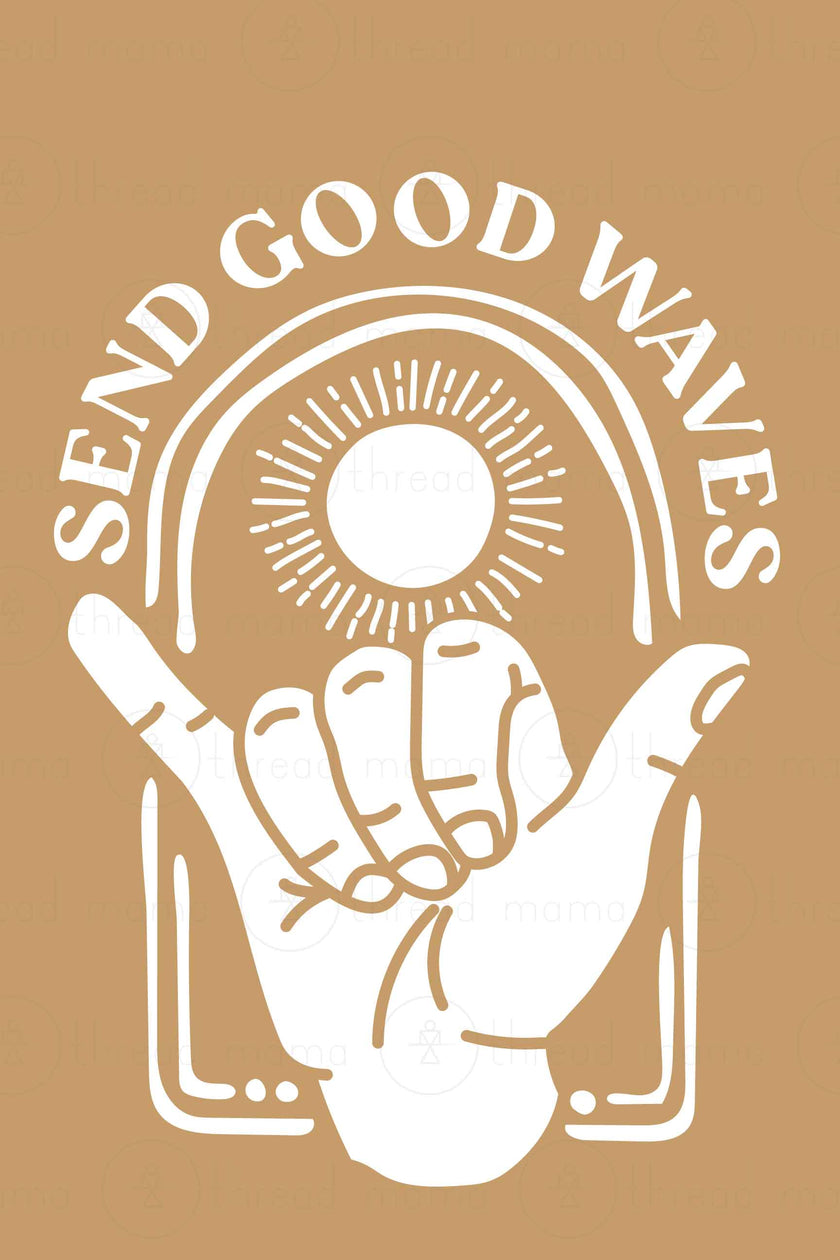 Send Good Waves Collection (Printable Poster)