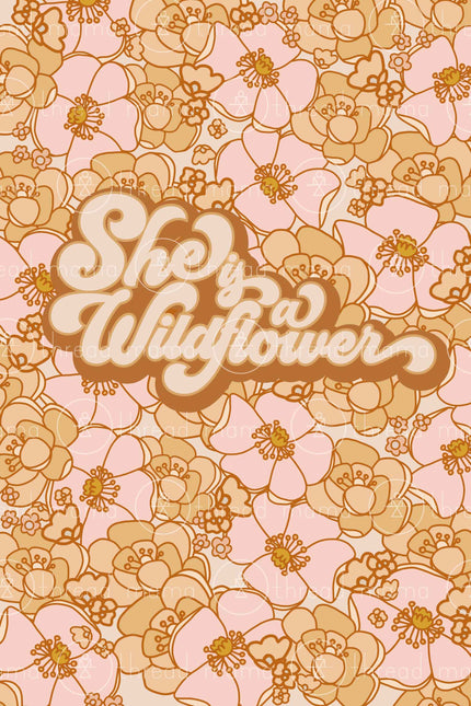 She is a Wildflower (Printable Poster)