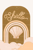 Shello (Printable Poster) 4 color options