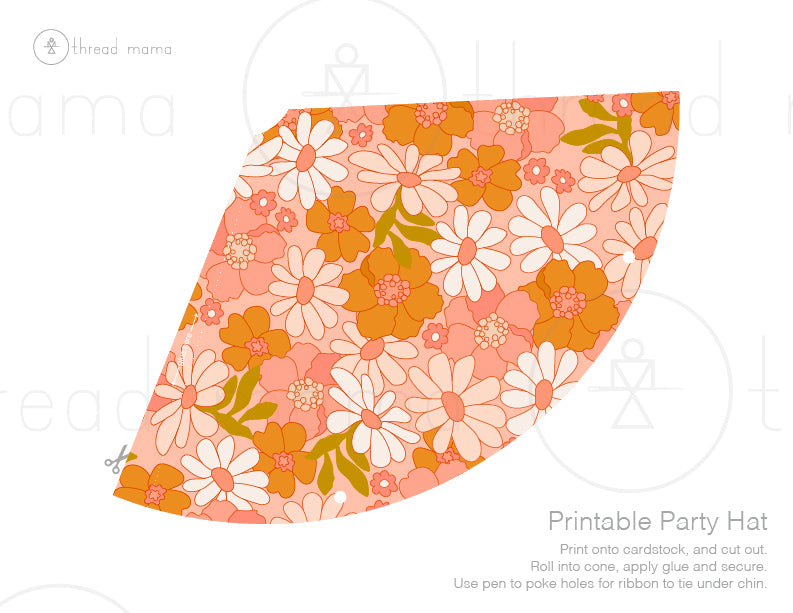 Groovy Birthday Tags and Pennants