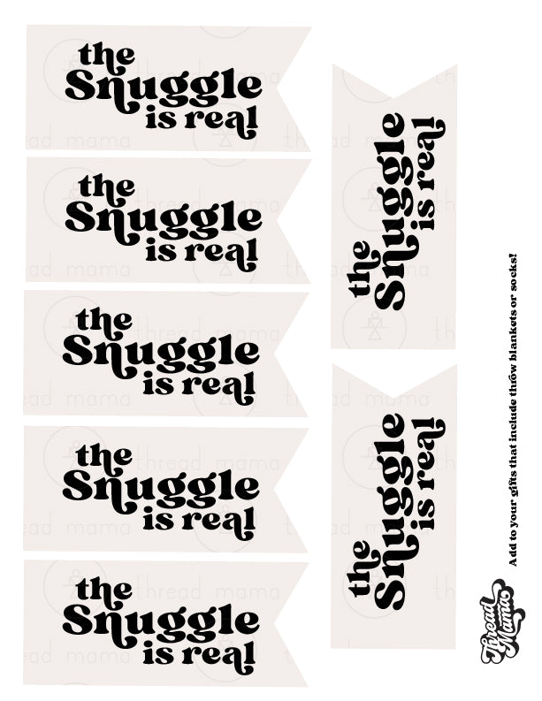 Christmas Gift Basket Tags