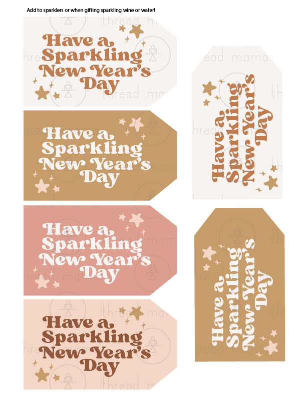 UPDATED!! New Year's Eve Tags and Flags - (Vol.3)