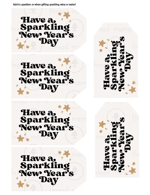 UPDATED!! New Year's Eve Tags and Flags - (Vol.3)