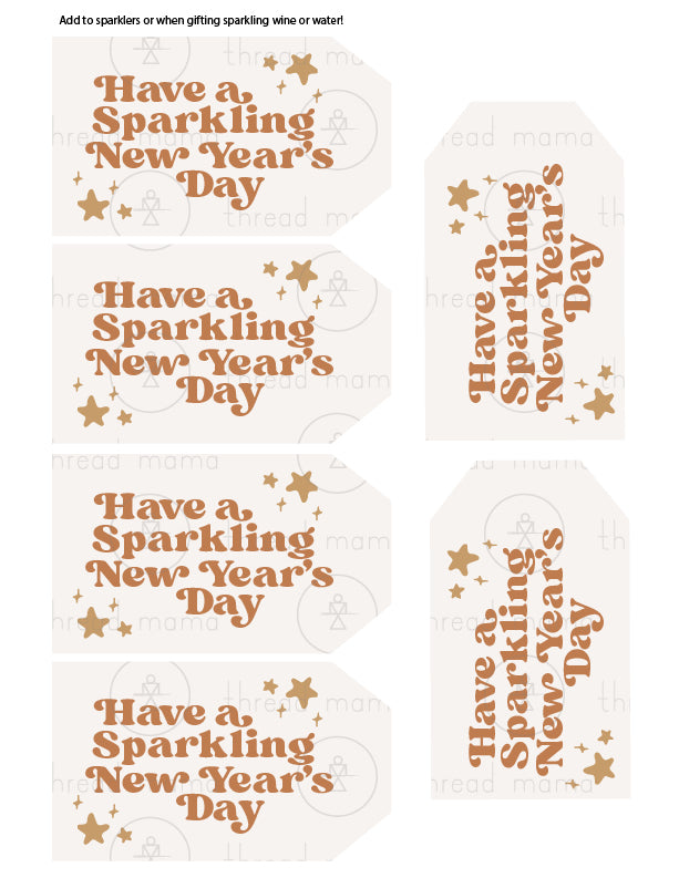 UPDATED!! New Year's Eve Tags and Flags - (Vol.3)