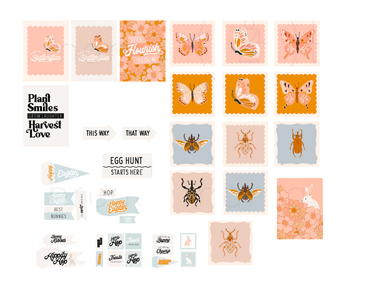 Doll House Spring Collection - Scale 1:12