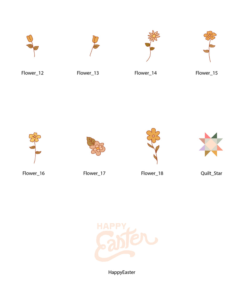 Easter / Spring (Vol. 3) - Set (Graphic Elements)