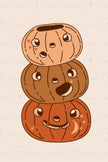 Stacked Pumpkins