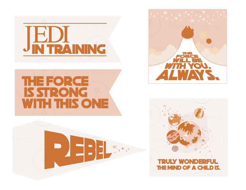 Space Wars Pennants & Tags