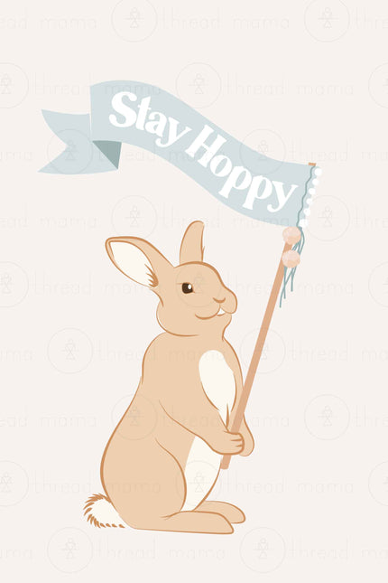 Stay Hoppy (Printable Poster)