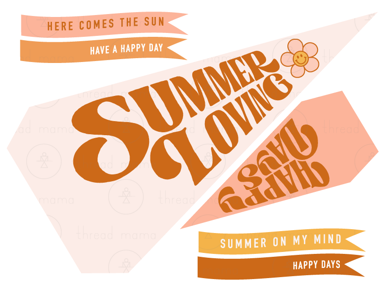 Summer Time Tags and Flags (Vol.2)