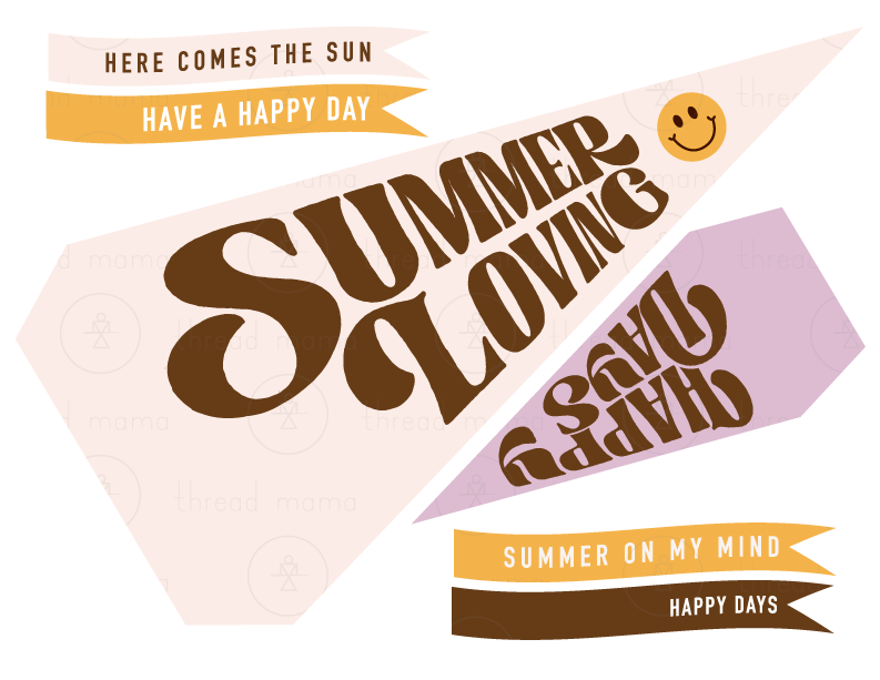 Summer Time Tags and Flags (Vol.2)