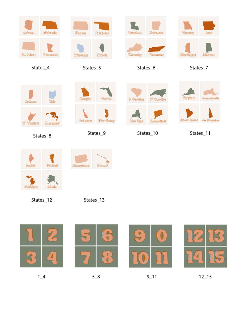 Road Trip - Tags and Flags (Set)