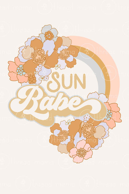 Sun Babe - 3 Versions (Printable Poster)