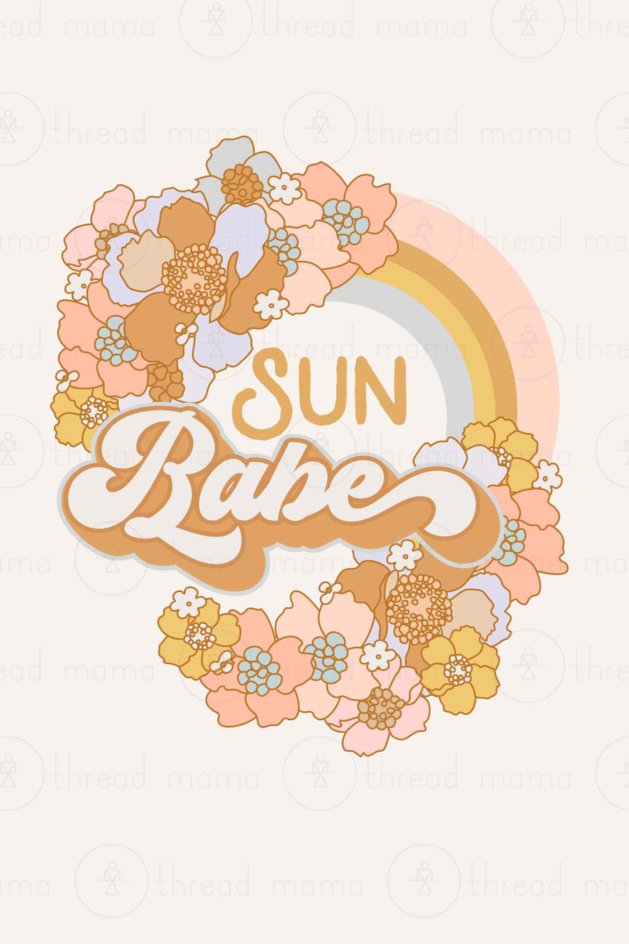 Sun Babe - 3 Versions (Printable Poster)