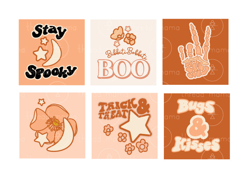 Halloween Printables (Vol.1) - Peach