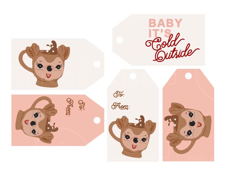 Hot Chocolate Bar Tags
