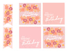 Spring Break / Birthday Party Tags & Flags (Vol.2)
