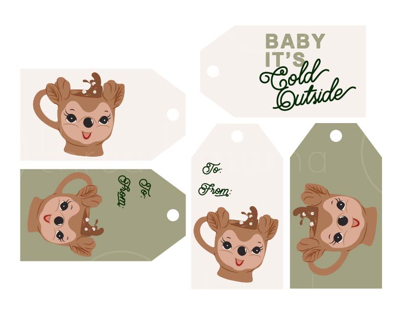 Hot Chocolate Bar Tags