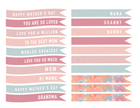 Mother's Day Tags and Flags (Vol.2)