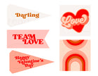 Valentine's Tags / Flags Collection #1